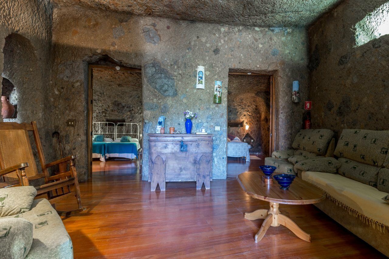 Casa Cueva Las Margaritas Artenara Exterior foto